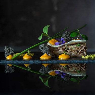 Szarvasgombás étel